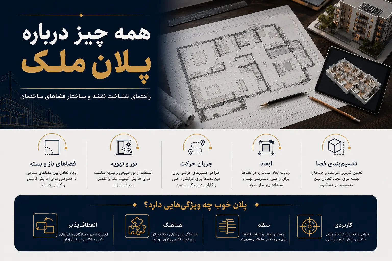 همه چیز درباره پلان ملک