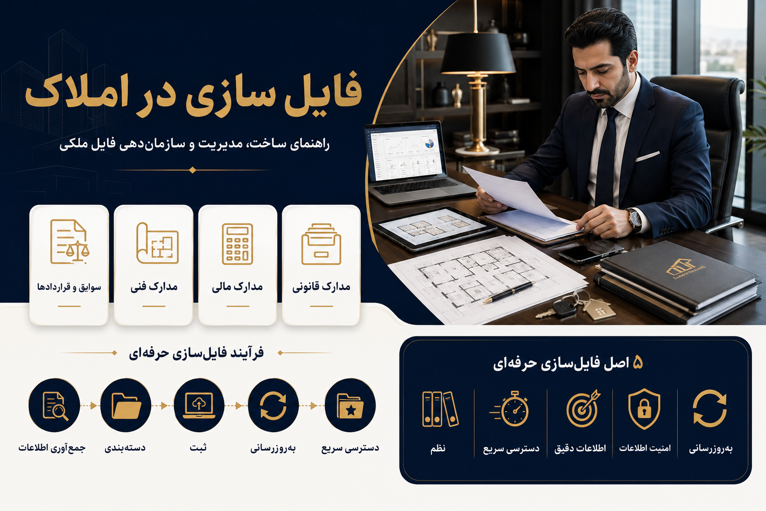 فایل سازی در املاک