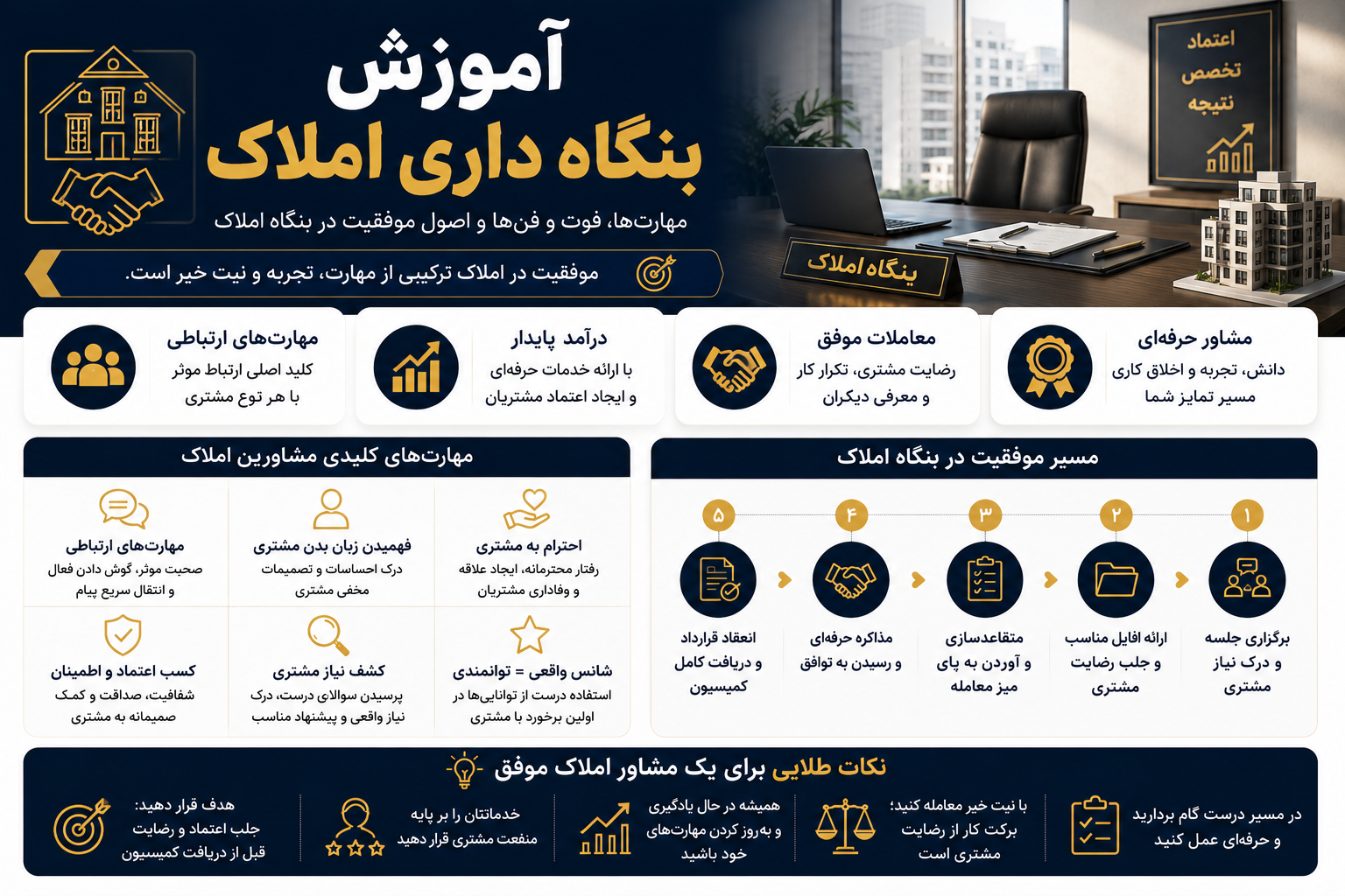آموزش بنگاه داری املاک