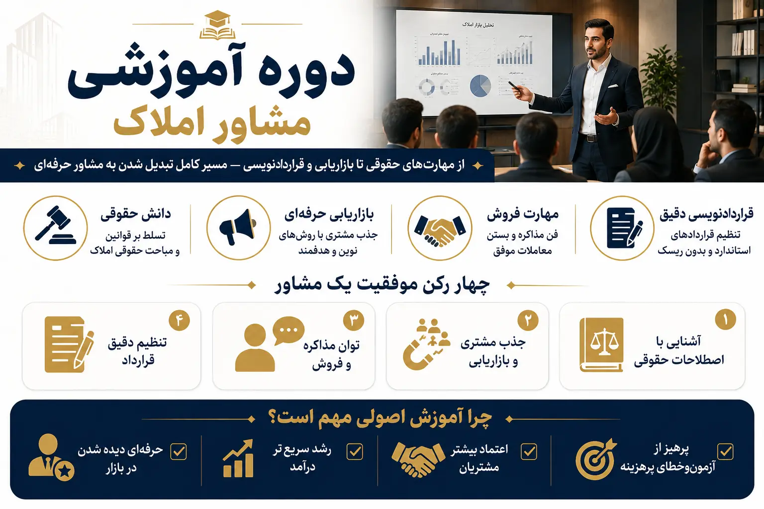 دوره آموزشی مشاور املاک