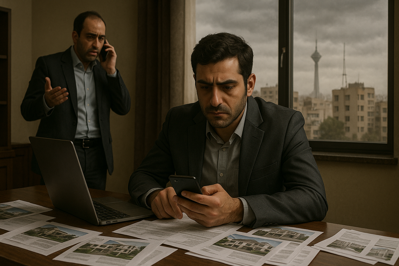 رفتار هیجانی بازار ملک پس از جنگ | ترس، فروش فوری و افت معاملات