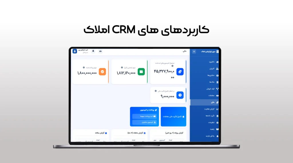 CRM املاک