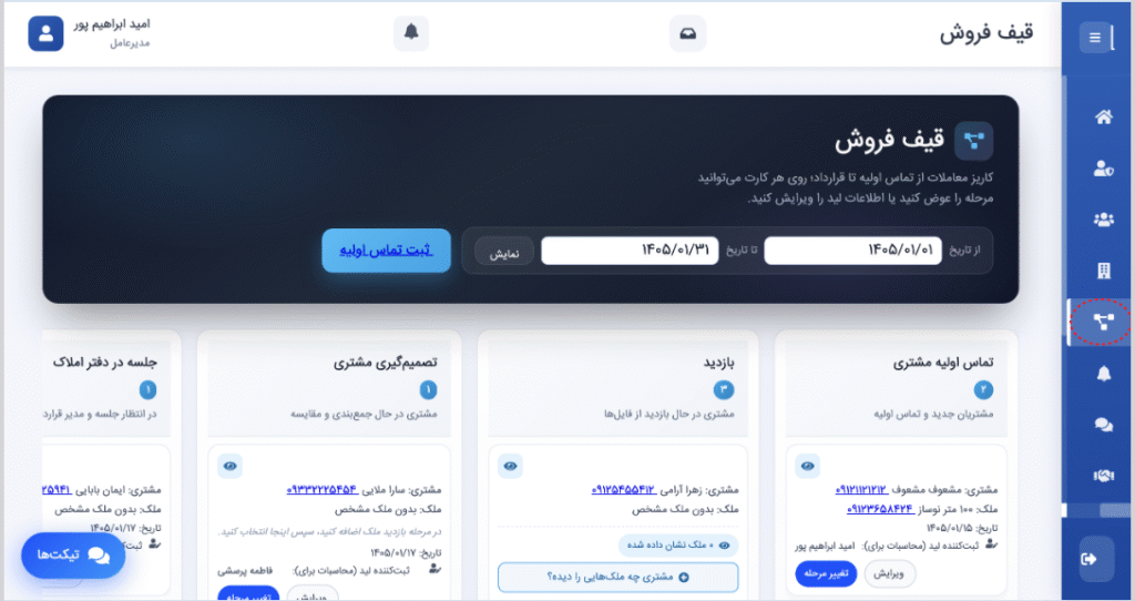 قیف فروش